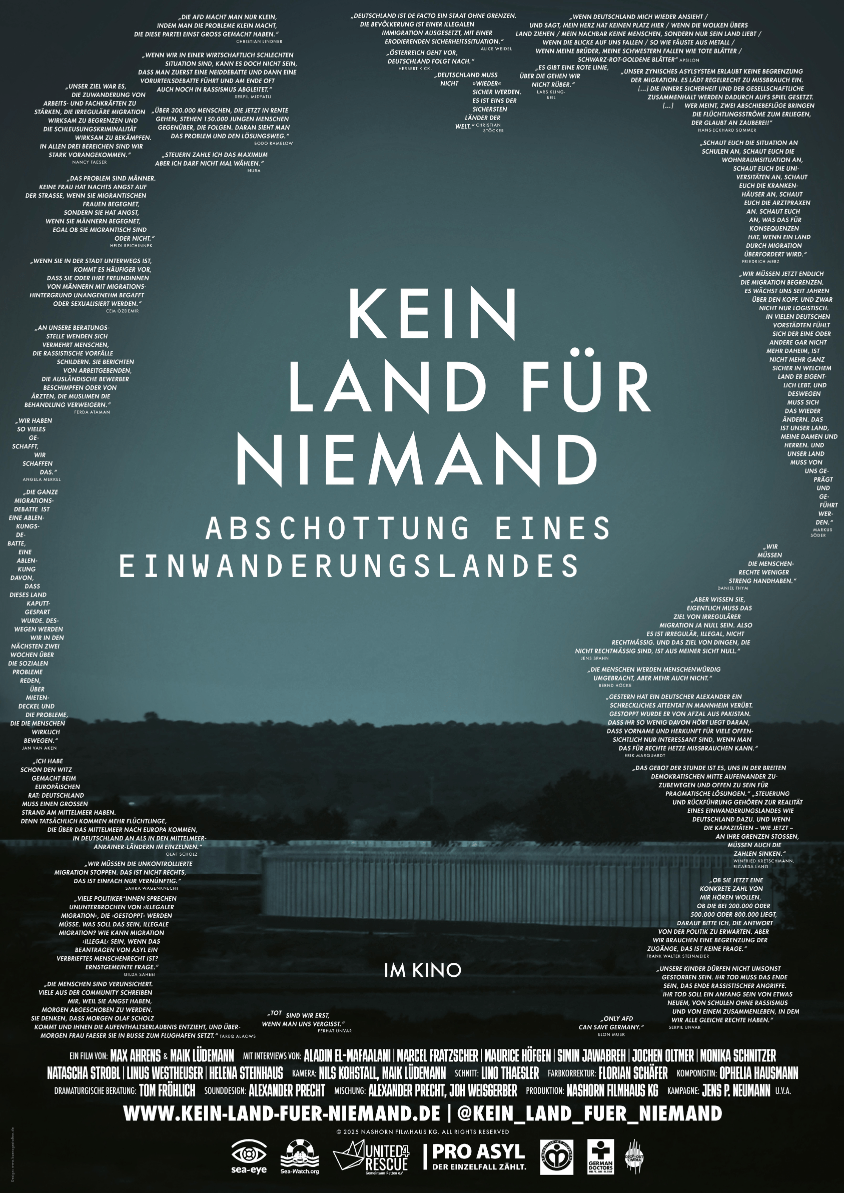 Dokumentarfilm „Kein Land für Niemand – Abschottung eines Einwanderungslandes”